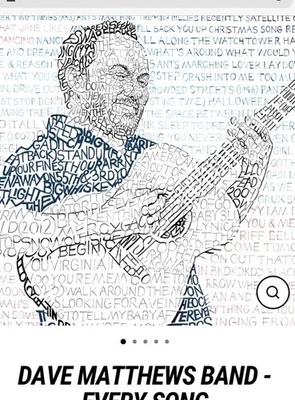 Dave Matthews Drawing  - Image 1 of 3