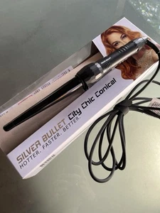 SILVER BULLET City Chic Conical Hair Curler - Used Twice - Picture 1 of 7