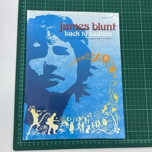Book James Blunt Back to Bedlam Sheet Music Score Notes - Imagen 1 de 8