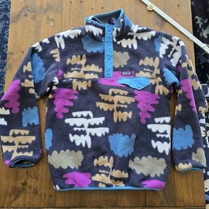 Patagonia Sweater Boys Large (12-13) Synchilla Snap T Pullover - Picture 1 of 6