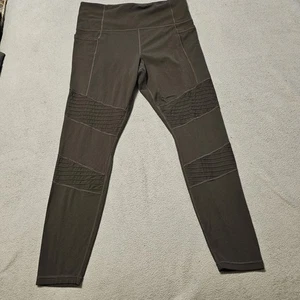 Athleta "Inclination Moto Tight" Mujer Talla Pantalones grandes verde oliva geniales  - Imagen 1 de 10