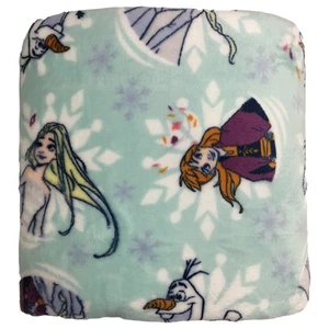 The Big One Plush Frozen Anna & Elsa Oversized Microplush Throw Blanket, 5' x 6' - Picture 1 of 2