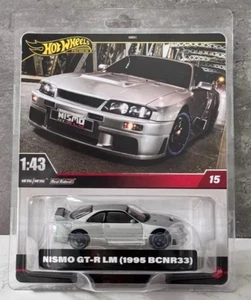 Hot Wheels Premium 1:43 Nismo GT-R LM (1995 BCNR33) Brand New & Sealed-Fast Post - Picture 1 of 1