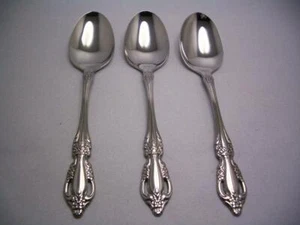 Oneida RAPHAEL Set de 3 NUEVAS cucharas de sopa instinto de lujo vajilla de acero inoxidable - Imagen 1 de 4