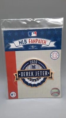 Parche para fanáticos Derek Jeter MLB 2020, béisbol NY Yankees, Salón de la Fama, paquete de 2, ¡NUEVO!! Foto 1 de 3