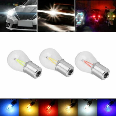 1156 BA15S 1157 BAY15D 2W 4W LED Turn Signal Reverse Car Light Backup Bulbs RL - Image 1 of 4