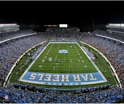 North Carolina Tar Heels Unsigned Kenan Memorial Stadium Photograph Cover