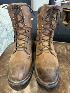 Mens Red Wing DynaForce Work Boots Steel Toe 4200 US 12 D ASTM F2413-18 M/I/C EH - Picture 1 of 23