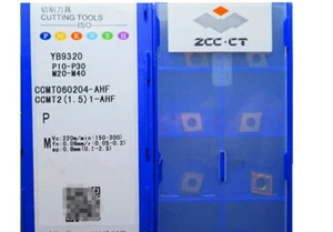 10PCS/box  Original   Zhuzhou Diamond  CNC blade   CCMT060204-AHF YB9320 - Picture 1 of 1