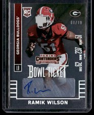 2015  Panini Contenders Draft Picks Ramik Wilson 241 Bowl Ticket  Auto /99