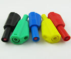 10pcs 4mm High Quality Full Seal Insulated Stackable Banana Plug Female 5 Colors