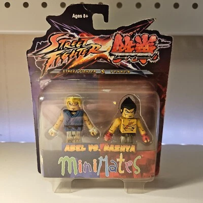 Figuras de acción Street Fighter vs Tekken Minimates capaces VS Kazuya Foto 1 de 3