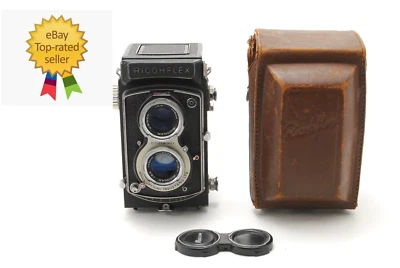 [Exc.] Nueva cámara fotográfica RICOH RICOHFLEX Dia TLR 6x6 RICONAR 80 mm F3,5 de JAPÓN Foto 1 de 4