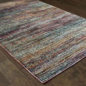 Atlas by Oriental Weavers. AbstractCasual Area Rug. Multicolor 8037B - Picture 1 of 3