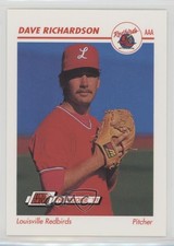 1991 Line Drive Pre-Rookie AAA Dave Richardson #244