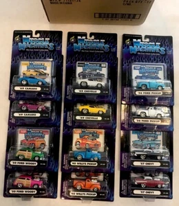 Funline Muscle Machines 1/64 Scale MOC Diecast Car Lot of 12 in Orig. Box -Lot 1 - Picture 1 of 10