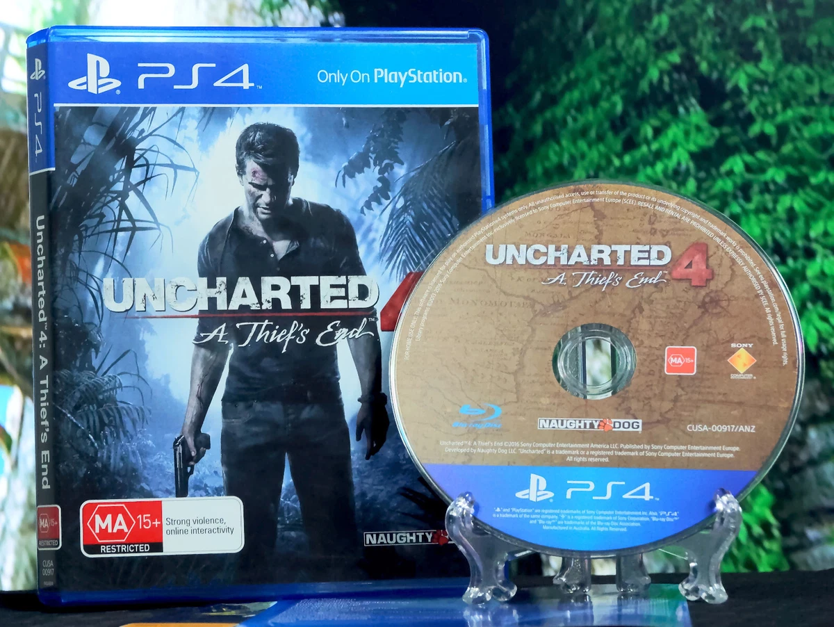 Uncharted 4: A Thief’s End – Press Kit PS4 – Très Bon état