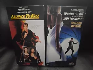 James Bond 007 - Timothy Dalton - License To Kill & The Living Daylight - Picture 1 of 3