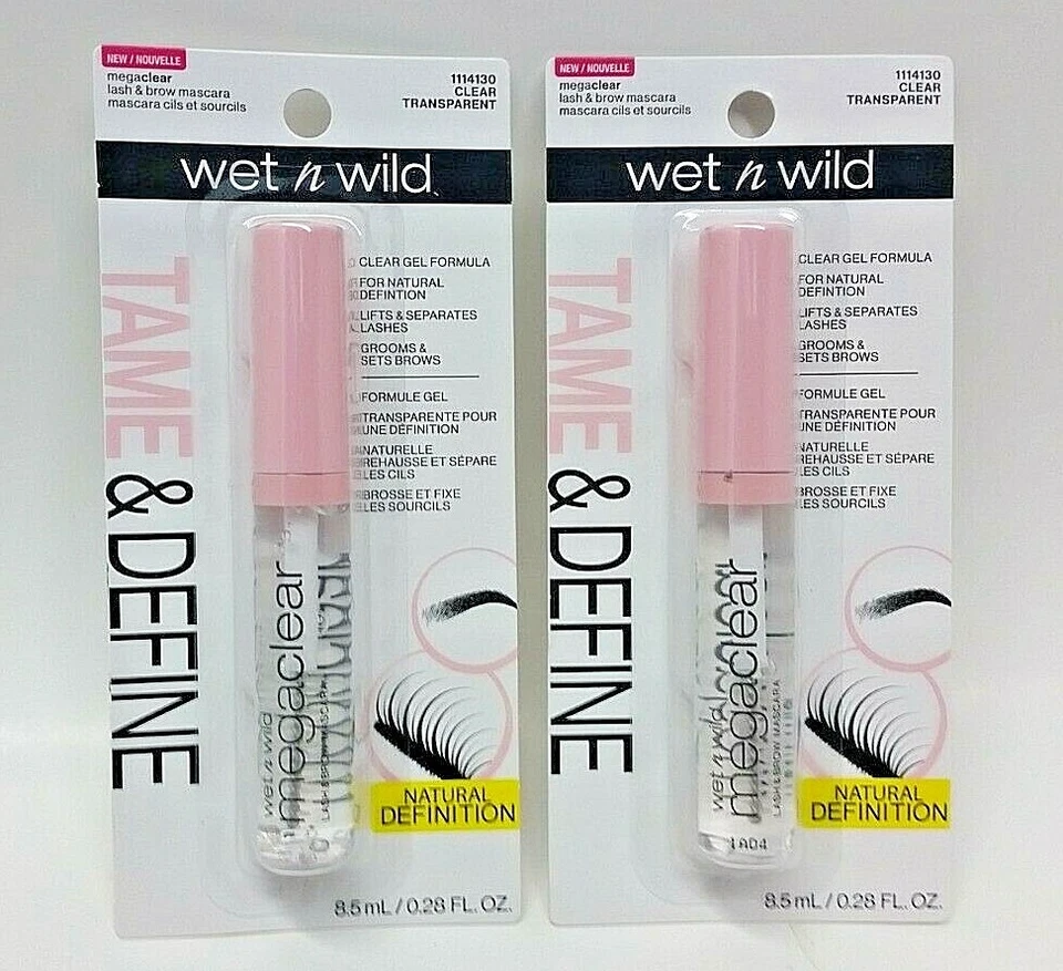Wet N Wild MegaClear Lash & Brow Mascara 1114130 Clear Transparent