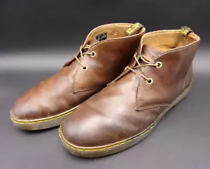 Dr. Martens Cabrillo Boots Mens US 11 Gaucho Chukka Brown Leather Desert - Picture 1 of 11