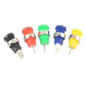 Female Jack Panel Mount Test Socket Connector for Non-Shrouded Banana Plugs - Picture 1 of 8