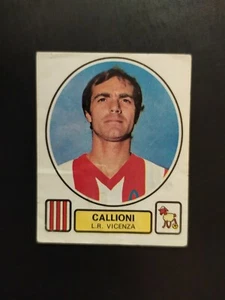 FIGURINA CALCIATORI PANINI 1977/78 L.R. VICENZA CALLIONI n 157 NUOVA CON VELINA - Bild 1 von 2