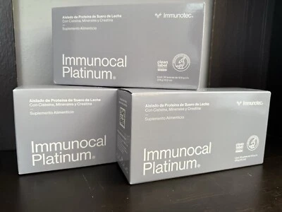 Immunocal Platinum Glutathione Precursor,   3 Boxes Exp 2027 - Image 1 of 4