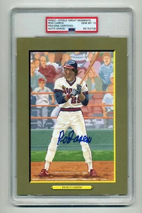 ROD CAREW GEM MINT 10 PSA/DNA SIGNED PEREZ STEELE GREAT MOMENTS CARD - Picture 1 of 1