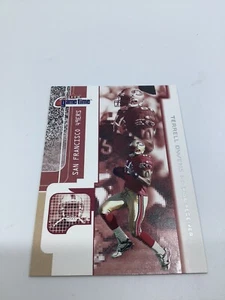 2001 Fleer Game Time Football Card #8 Terrell Owens - Picture 1 of 2