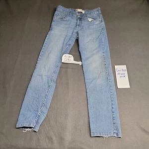 Levi’s Boys Jeans 14 Blue 502 Regular Taper American Stretch Denim 27x27 - Picture 1 of 15