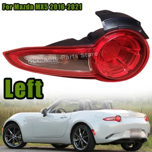 Left For Mazda MX5 2016-2021 Warning Brake Signal Lamp Taillight Assembly - Picture 1 of 8