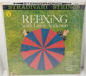 STRADIVARI STRINGS:RELAXING W/LEROY ANDERSON. VG-VG+ PARADE #387 NOT TESTED - Picture 1 of 8