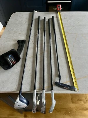 Tour Mission Extreme Eradicator Junior Golf Set Driver Putter PW 5 & 7 Irons - Image 1 of 4