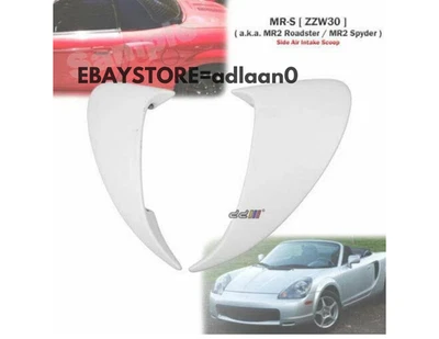 FRP Side Air Intake Scoop Vent Valance For Toyota MR2 Spyder 2000-2006 Foto 1 de 4
