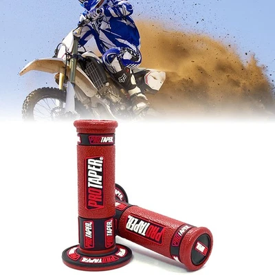 Pro Taper Blue Dirt Bike Hand Grips 7/8" (22mm) for ATV Pit Dirt Bike YZ CRF KX - Image 1 of 4