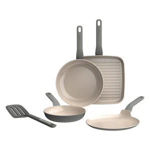 set 4 padelle antiaderenti con paletta balance - Foto 1 di 2