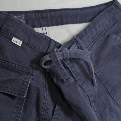 Calça jogger Levi Strauss Co carpinteiro masculina tamanho real 33x26 azul marinho roupa de trabalho - Imagem 1 de 4