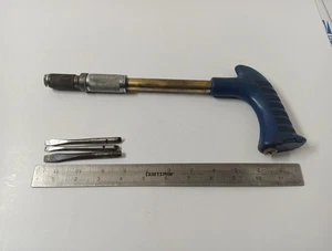 Vintage 1940s Craftsman Spiral Ratcheting Screwdriver With Bits VERY RARE - Picture 1 of 18