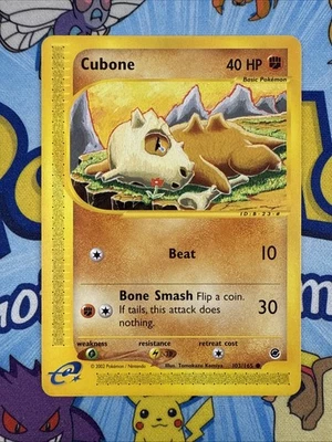 Cubone 103/165 Expedition Base Set Regular Pokemon TCG Lightly Played - Image 1 of 4