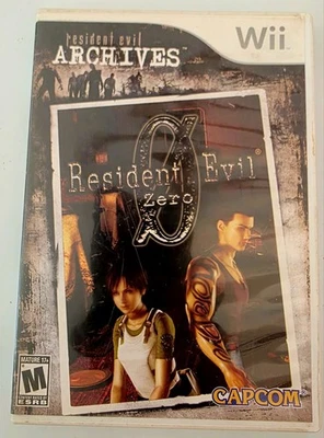 Resident Evil Archives: Resident Evil Zero (Nintendo Wii, 2009) USADO Ver Fotos  - Image 1 of 4