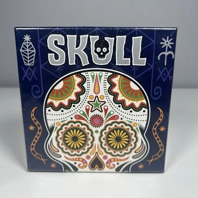 2021 Space Cowboys Skull Bluffing Game Herve' Marly Blue Box - New Sealed - Image 1 of 4