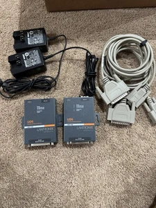 Two Used Lantronix UDS UD1100001-01 PN 080-568-001-R Universal Device Server - Picture 1 of 5