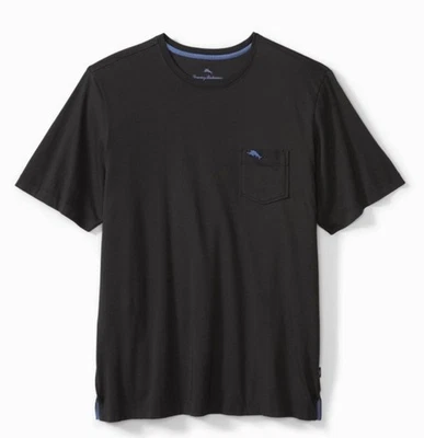 NUEVO CON ETIQUETAS Tommy Bahama Para Hombres Camisa Pima Algodón Bali Skyline Camiseta, Grande y Alta Talla XLT Foto 1 de 4