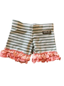 Matilda Jane Mädchen Gr. 2 Jahre Dream Chasers Biker Shorts gestreift Rüschen Shorti - Bild 1 von 4