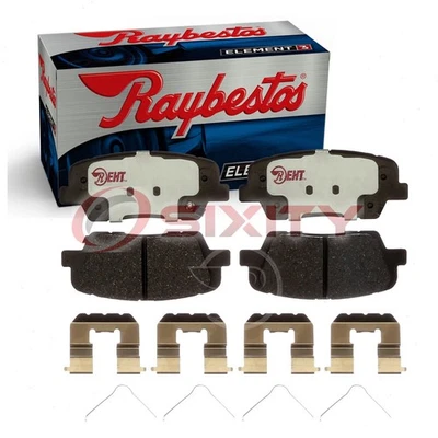 Juego de pastillas de freno de disco trasero Raybestos Element3 para Hyundai Santa Fe XL 2017-2019 nt Foto 1 de 4
