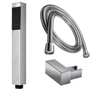 Duschset mit Handbrause Brausehalter und 200 cm Schlauch /Brausestab Duschbrause - Bild 1 von 5