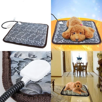 Waterproof Dog Heating Pad 18 by 18 Inch with Smart Thermostat Control - Image 1 of 3