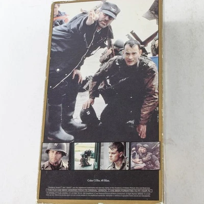 Saving Private Ryan 1999 VHS 2-Tape Set Limited Edition Tom Hanks - Image 1 of 4