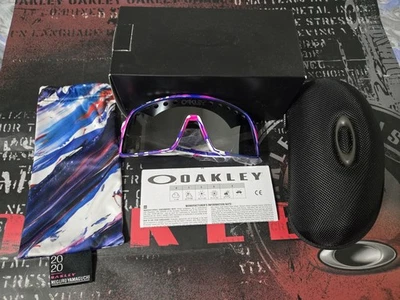 Rare Oakley Kokoro Collection Sutro Meguru Spin Prizm Black Iridium OO9406-9337 - Image 1 of 4