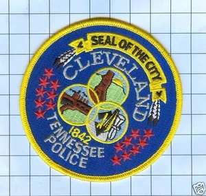Polizei Patch - Tennessee - Cleveland 1842 - Bild 1 von 1